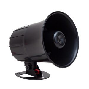 Xtechnx Magicvoice MV-30600 12 Volt 15 Watt Tek Sesli Elektronik Siren Korna Yüksek Desibelli ABS Kasa Kod:30600